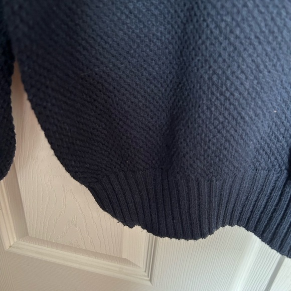 Geoffrey Beene Navy Knit Preppy Sweater Mens XL - Picture 4 of 8